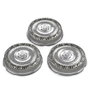 Philips SH91/50 Cabezal de Repuesto Pack de 3 para Afeitadoras Eléctricas Series S8000, S9000, i9000 y Prestige